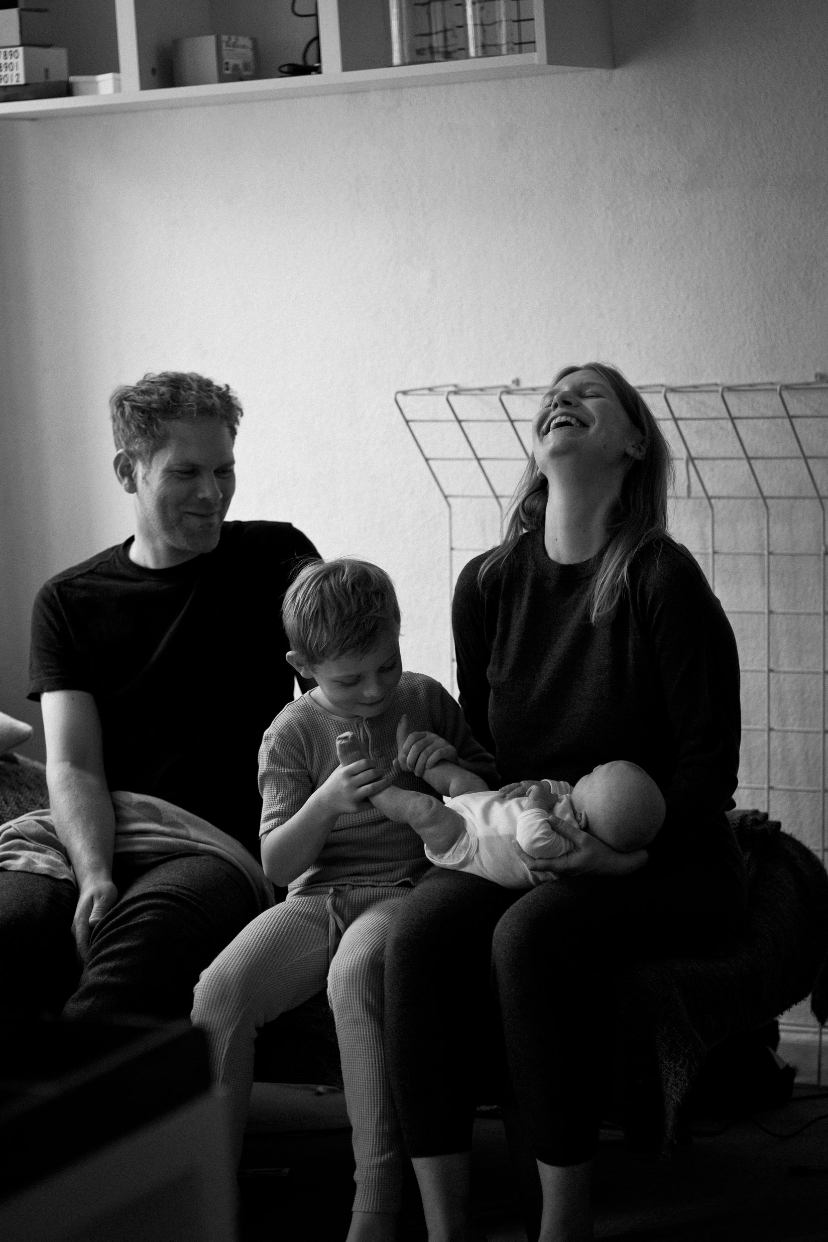 Familienfotografie Neugeborenes