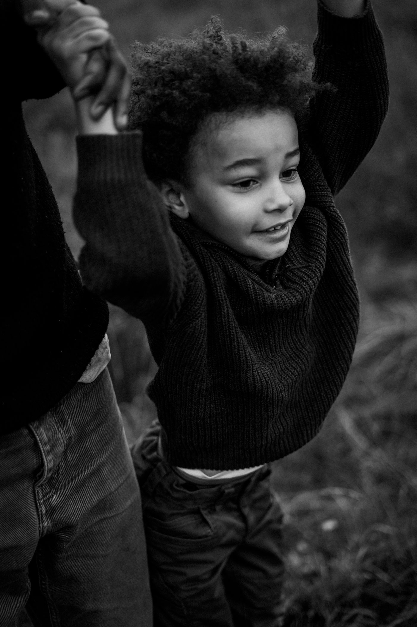 Familienfotos Berlin_Kinderfotos schwarz-weiß